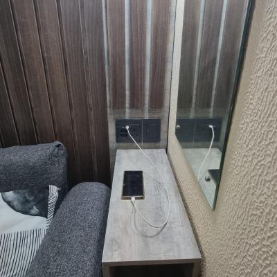 USB charge ports for sofa bed side tables