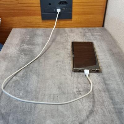 Bed side stands with USB chargers and plugs for electric blanket