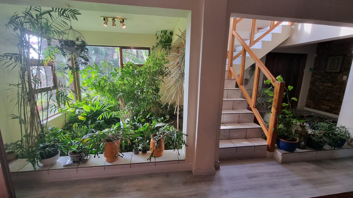 Staircase to upper floor.