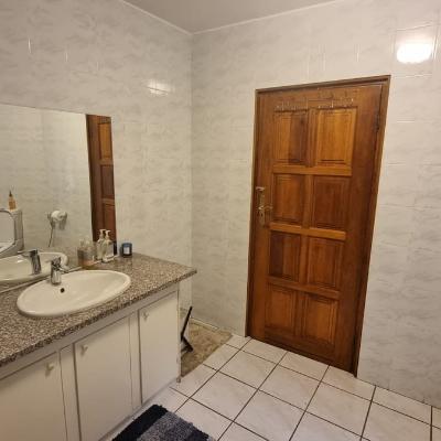 Master bedroom bathroom with a shower
