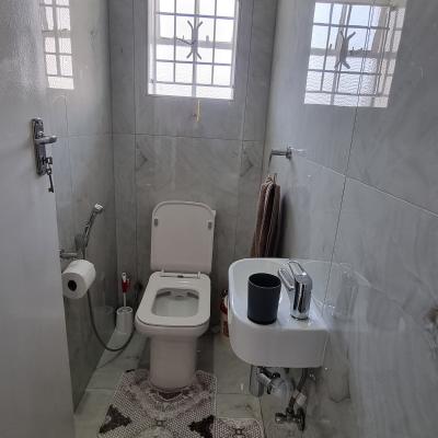Tiny guest loo